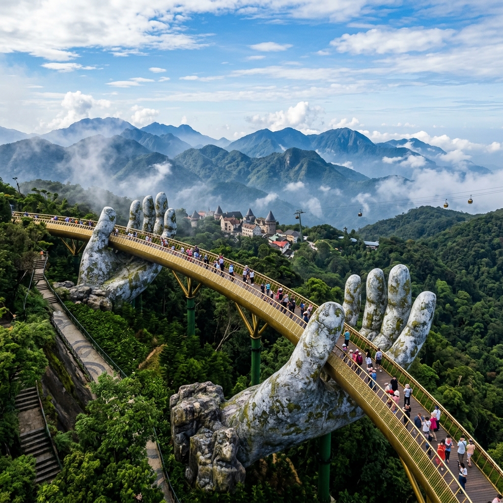 Cầu Vàng Bà Nà Hills