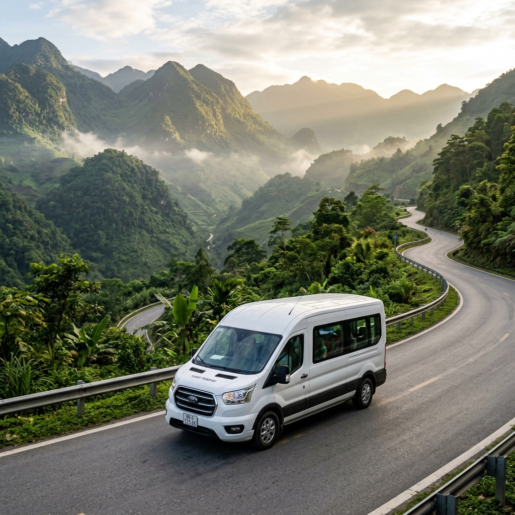 Xe 16 chỗ Ford Transit tại Đà Nẵng